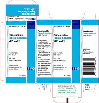 fluocinonide-02.jpg PRINCIPAL DISPLAY PANEL - 60 mL Bottle Carton - fluocinonide 02