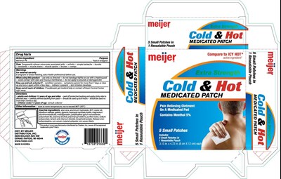 Image Of Carton Label (Meicoldhotpatchsm)