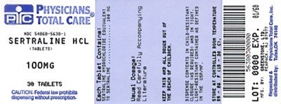 Principal Display Panel - 100 mg Tablet Bottle Label - 5638