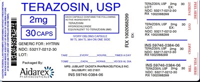 Image Label (Terazosin Usp 2mg 5)