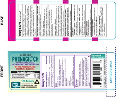 Image Description (Phenagil 100s Bottle Label)