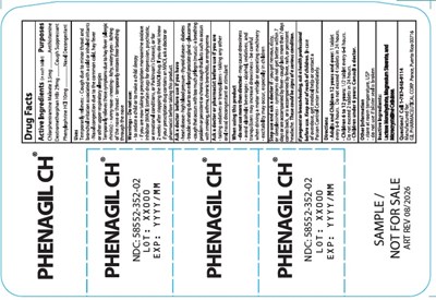 Image Description (Phenagil Label)