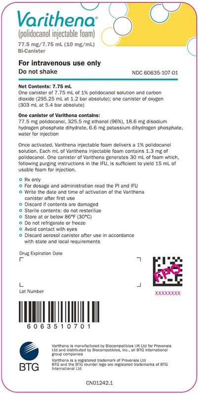 varithena-figure-03.jpg Principal Display Panel - Varithena Pouch Label - NDC 60635-107-01 - varithena figure 03