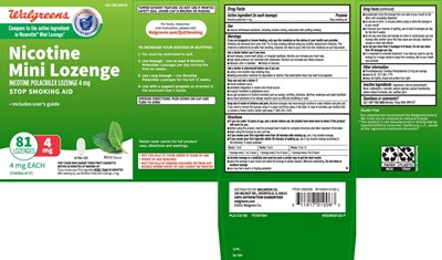 Nicotine Polacrilex 4 mg (Nicotine 4 mg Mint Mini Lozenge 1)