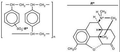 Structure 1 (Hydrocodone Polistirex And Chlorpheniramine Polist 1)