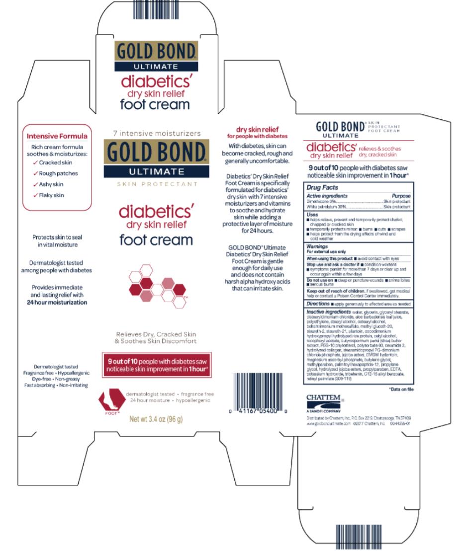 gold bond ultimate diabetic foot cream