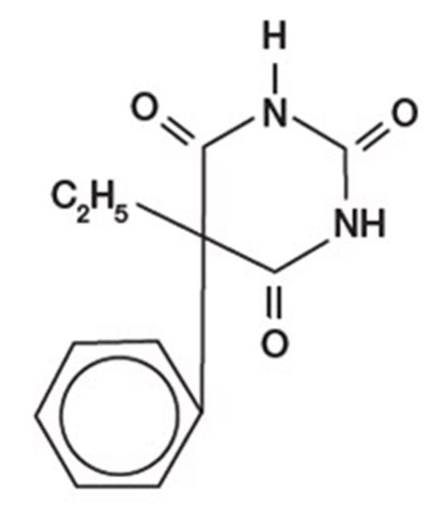 Chemical Structure (Phenobarbital 01)