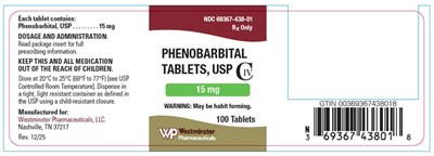 Principal Display Panel (15 mg Tablet Bottle Label)