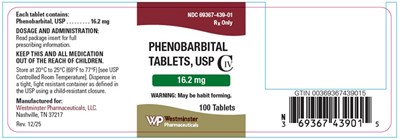 Principal Display Panel (16.2 mg Tablet Bottle Label)