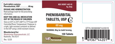 Principal Display Panel (60 mg Tablet Bottle Label)