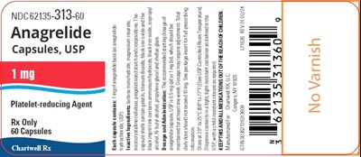 anagrelide-capsules-60cap-bottle-label.jpg image description - anagrelide capsules 60cap bottle label