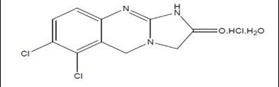 Image Description (Anagrelide Capsules Structure)
