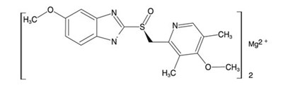 Esomeprazole Magnesium Structural Formula (Image 01)