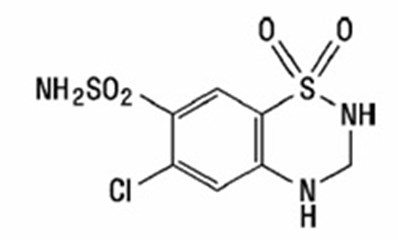 178 (Triamterene Hydrochlorothiazide Struct Hctz)