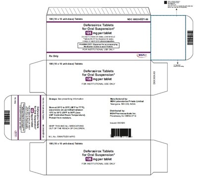 125mg 100s blister carton