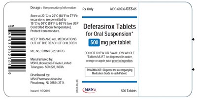 500mg-500s - deferasirox 500mg 500s count