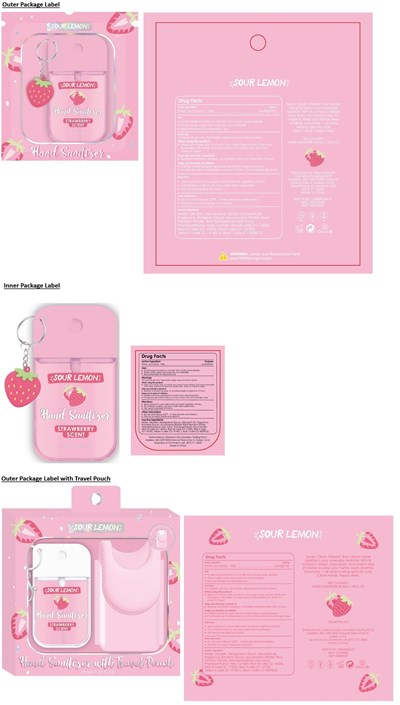 Sour Lemon Strawberry Scent (87247420 6)