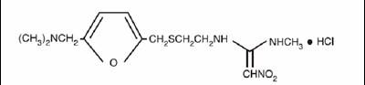Ranitidine Hydrochloride Structural Formula (9ae68913 8db6 4055 92d7 5fc0521a2197 01)