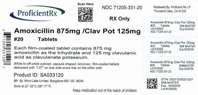 coamoxicillin-875mglbl.jpg 71205-331-20 - coamoxicillin 875mglbl