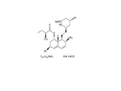 Chemical Structure Of Pravastatin Sodium (Pravastatin Sodium 1)