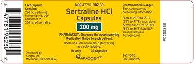Label (200 mg)