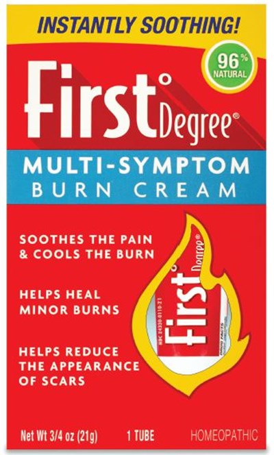 Carton Label (First Degree Multi-Symptom Burn Cream)