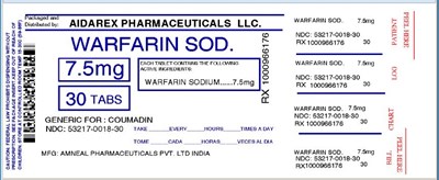 IMAGE LABEL - warfarin sod for amneal 2