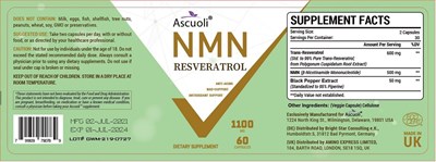 Image Description (Ascuoli Capsule Label)
