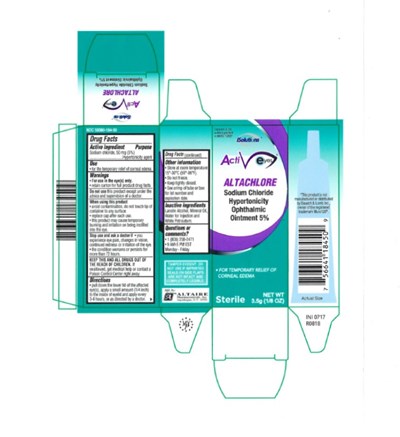 Compare To The Active Ingredient In Muro128®*isolutions™activeyes®altachloresodium Chloride Hypertonicity Ophthalmic Ointment 5%•for Temporary Relief Of Corneal Edemasterile Net Wt 3.5g (1/8 Oz)*this Product Is Not Manufactured Or Distributed By Bausch &amp; Lomb, Inc., Owner Of The Registered Trademark Muro128® (Altachlore Sodium Chloride Hypertonicity Ophthalmi 01)