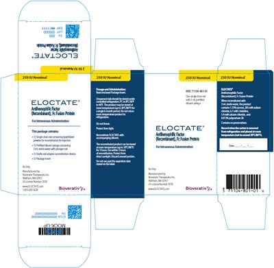 Principal Display Panel - 250 IU Nominal Carton Label - elo04 0001 30