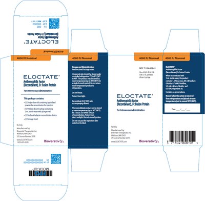 Principal Display Panel (4000 IU Nominal Carton Label)