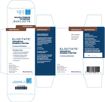 Principal Display Panel (5000 IU Nominal Carton Label)