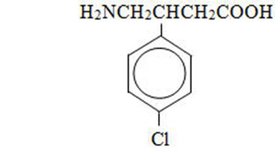 Chemical Structure (Baclofen 01)