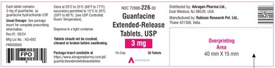 guanfacine-er-tabs-3mg-30s-bottle-label.jpg image description - guanfacine er tabs 3mg 30s bottle label