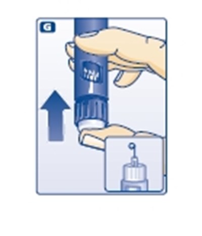 image-60.jpg G - Giving the airshot before each injection - Press the push-button all the way in. The dose selector returns to 0 - image 60