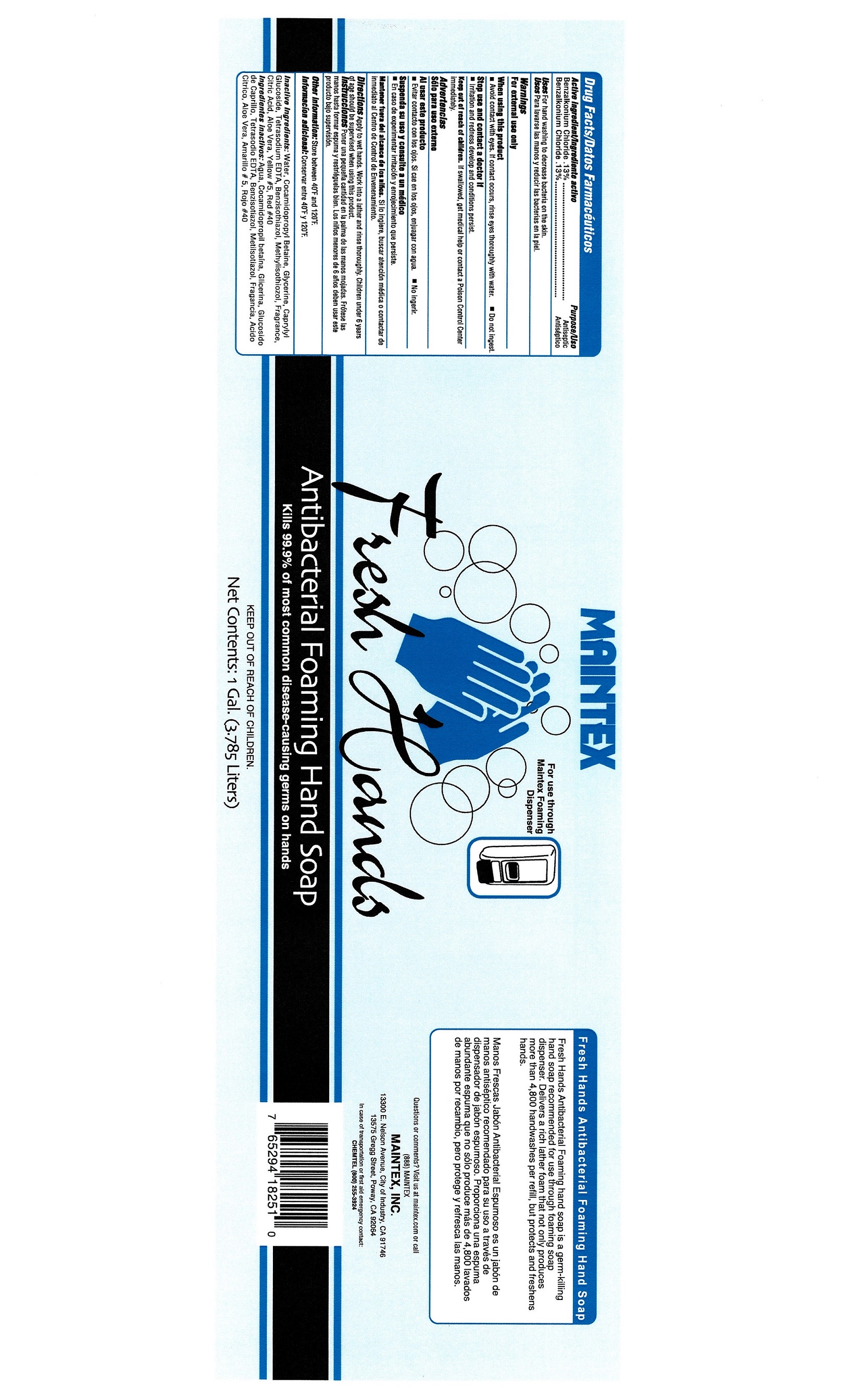 Fresh Hands Liquid- Images NDC77617-009
