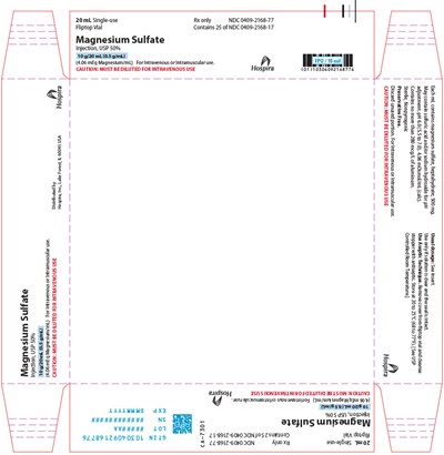 PRINCIPAL DISPLAY PANEL - 20 mL Vial Tray - magnesium 04
