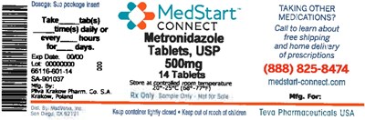 Metronidazole 500mg Tablets #14 (E186510b 9fa5 4325 B4ed 90aa0c5e181f 03)