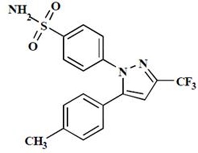 Chemical Structure (Celecoxib Str)