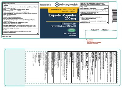 PACKAGE LABEL-PRINCIPAL DISPLAY PANEL - 200 mg (300 Capsules Bottle) - ibuprofen fig1