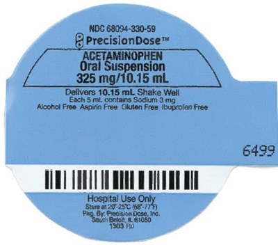 acetaminophen-02.jpg PRINCIPAL DISPLAY PANEL - 10.15 mL Cup Label - acetaminophen 02