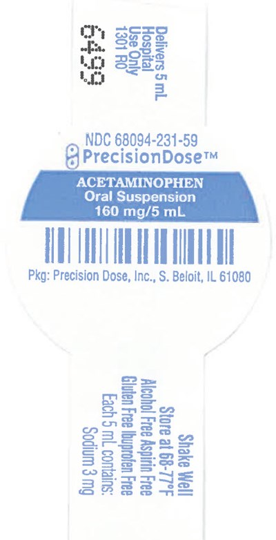 acetaminophen-03.jpg PRINCIPAL DISPLAY PANEL - 5 mL Cup Label - acetaminophen 03