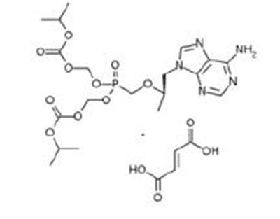 Tenofovir Fumurate Chemical Structure - image 2