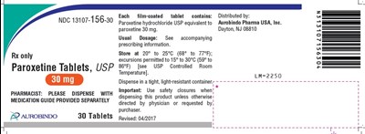 paroxetine-fig6.jpg Paroxetine Tablets 30mg (100 count bottle label) - paroxetine fig6