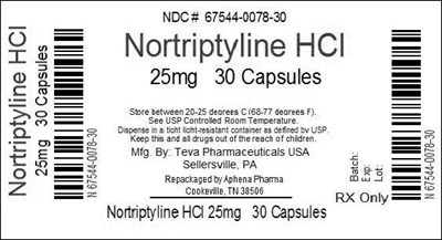 Bottle Label 25mg - 67544 078