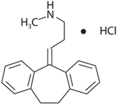 Chemical Structure - nortriptyline 01
