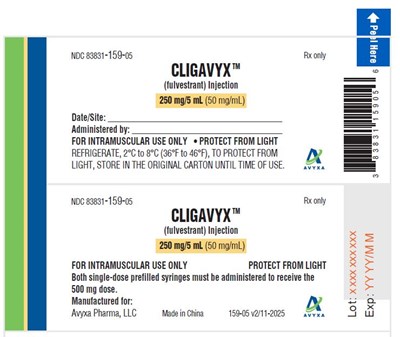 Cligavyx (fulvestrant) Injection -container Label (826737bb 198c 49c2 A9dc 9bacd848550f 16)