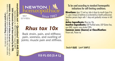 Package Label (Gl02 03l)