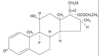 Chemical Structure (Clobet Str)