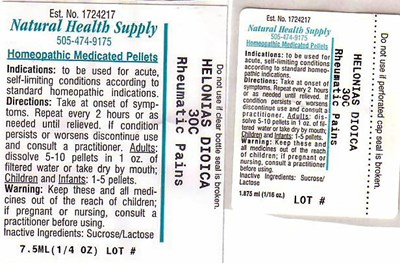 Rheumatic Pains 2 Label (Nhs Rheumatic Pains 2)